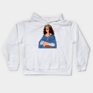 Kathygrippi Mona Lisa Kids Hoodie